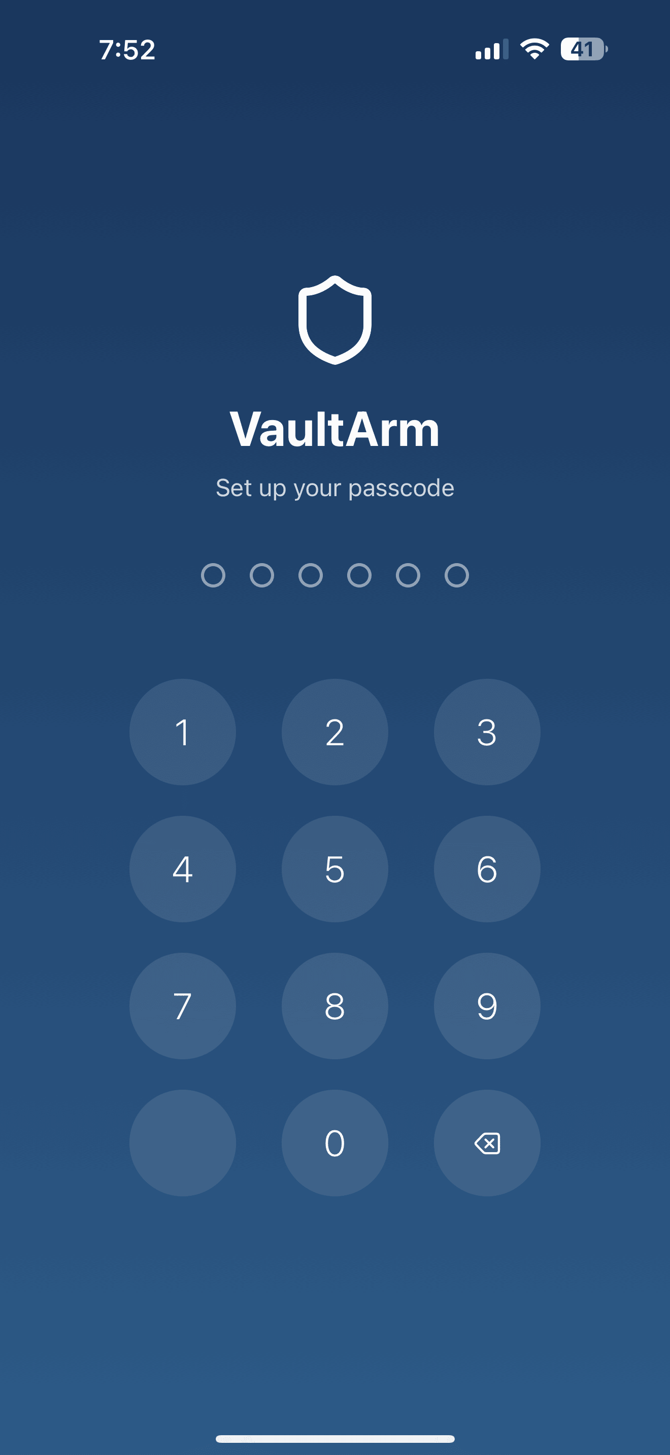 VaultArm screenshot 2